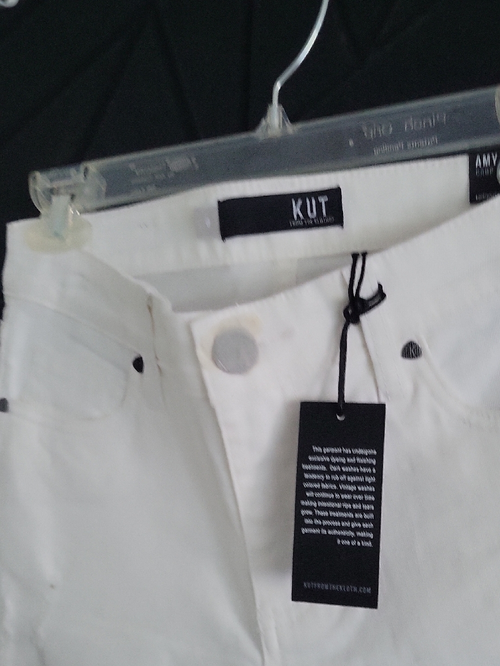 Kut from the Kloth White High-Rise Women's Jeans